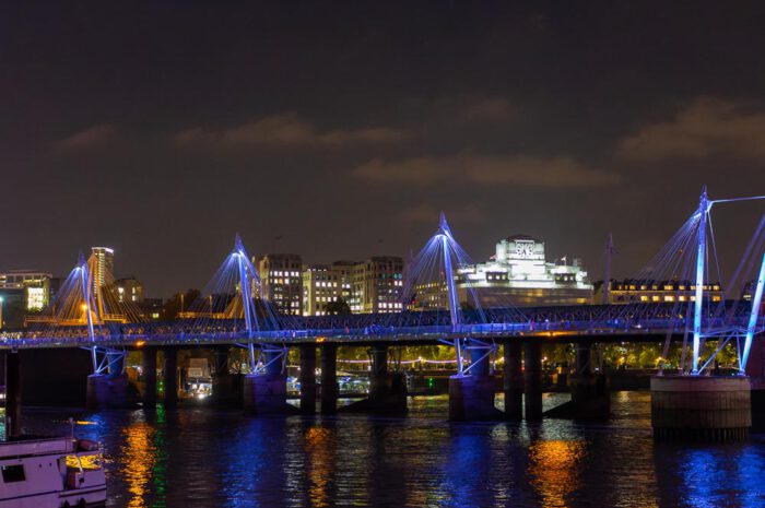 Hungerford Bridge London