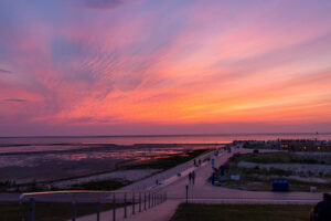 Sommerabend am Strand