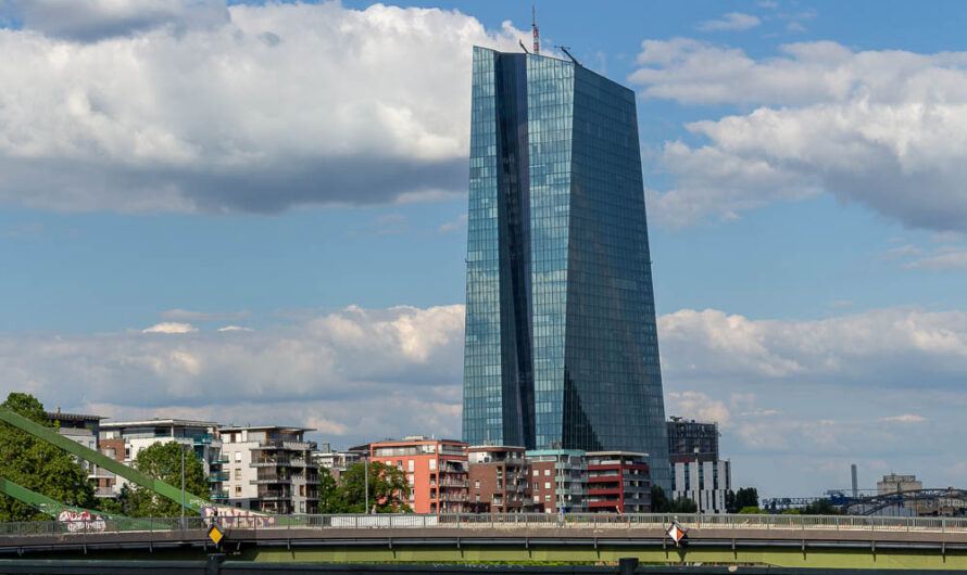 EZB Tower in Frankfurt am Main