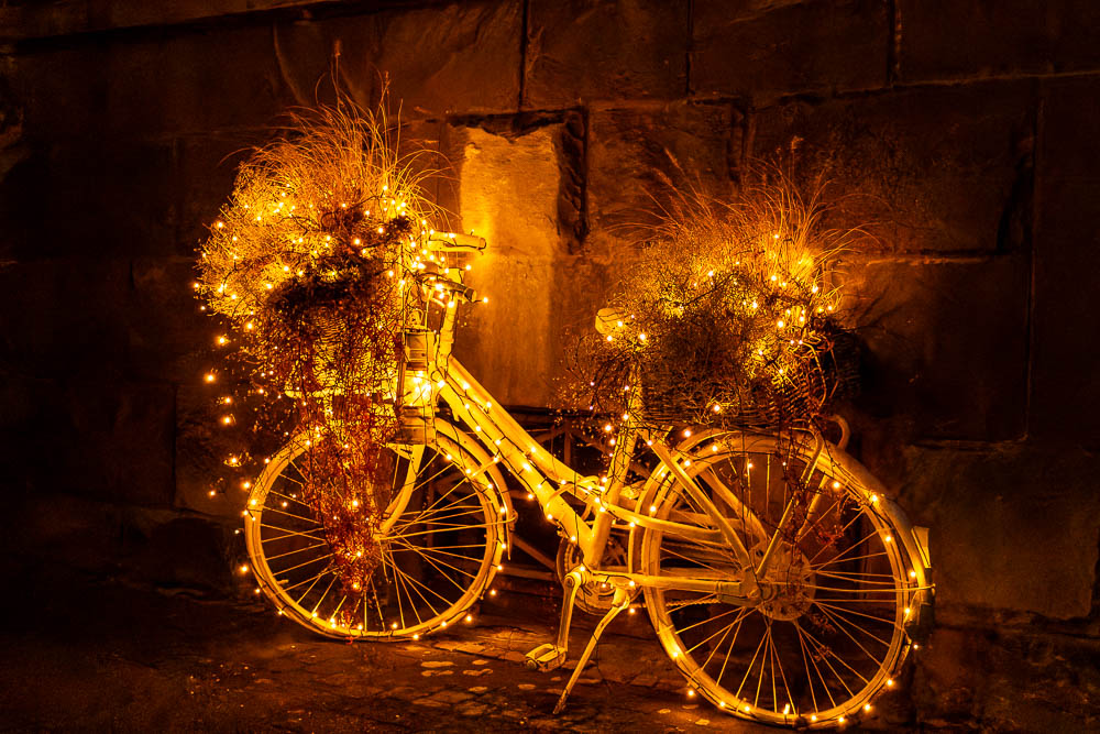 Weihnachten Fahrrad