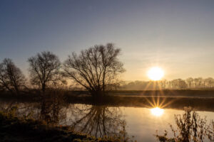Wintermorgen am Ruhrufer